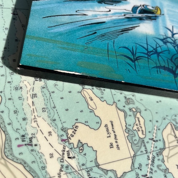 Vintage Marsupilami Jungle Plaqued Hard Board Print - Picture 5 of 7